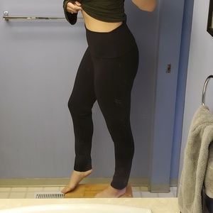 Black work skinny pants
